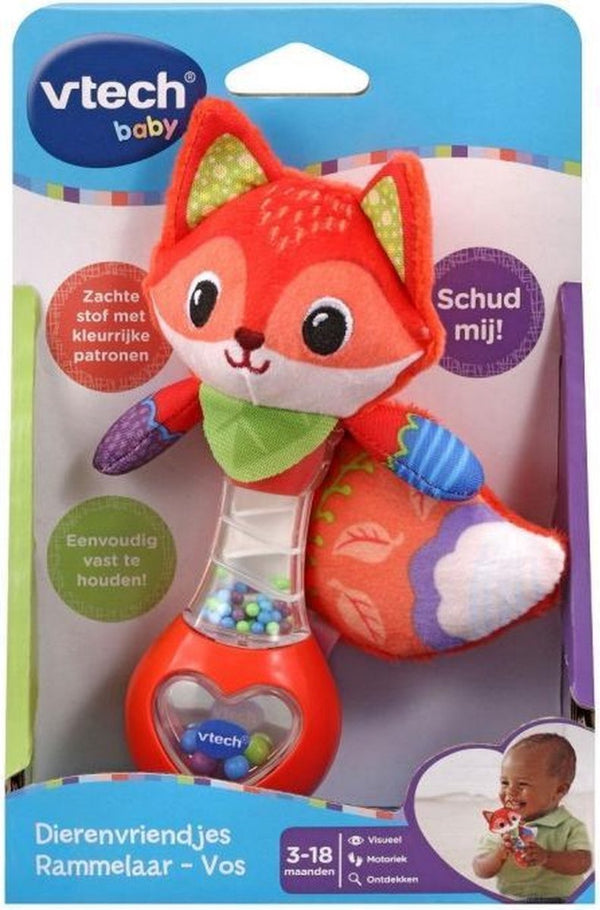 Vtech dierenvriendjes rammelaar - vos