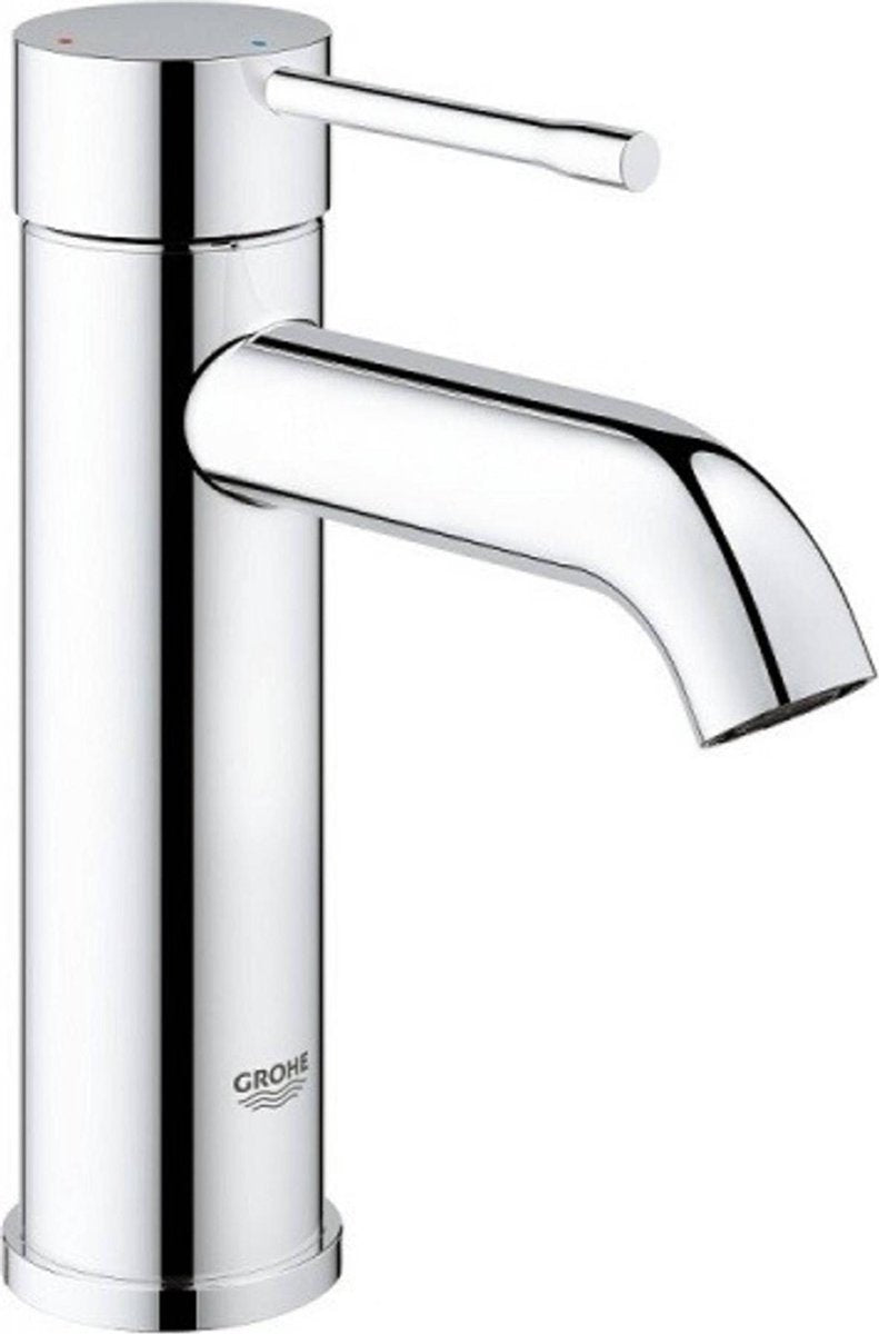 Grohe essence s-size wastafelmengkraan - push open - chroom - waterbesparend
