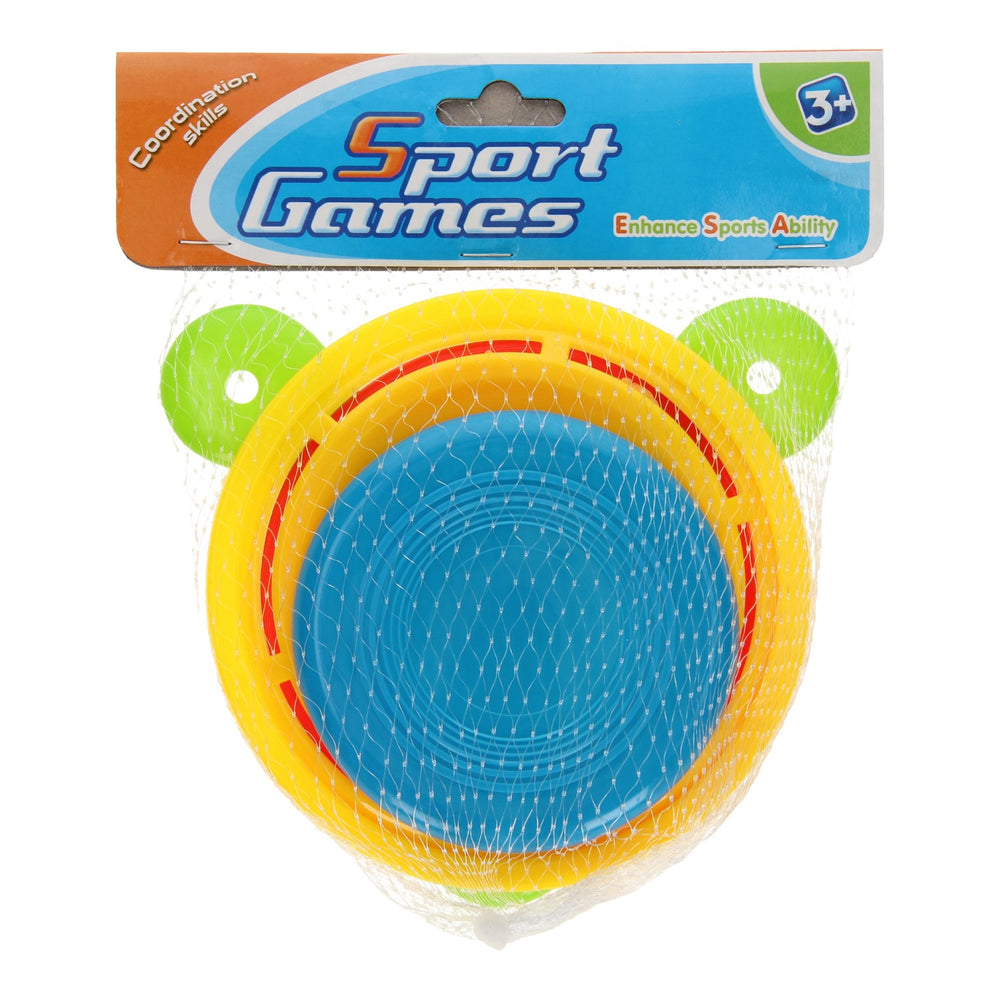 Lobbes frisbee-set, 4dlg.