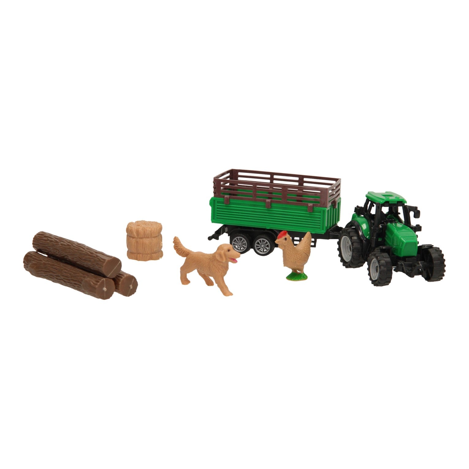 Trekker met toebehoren - set 3