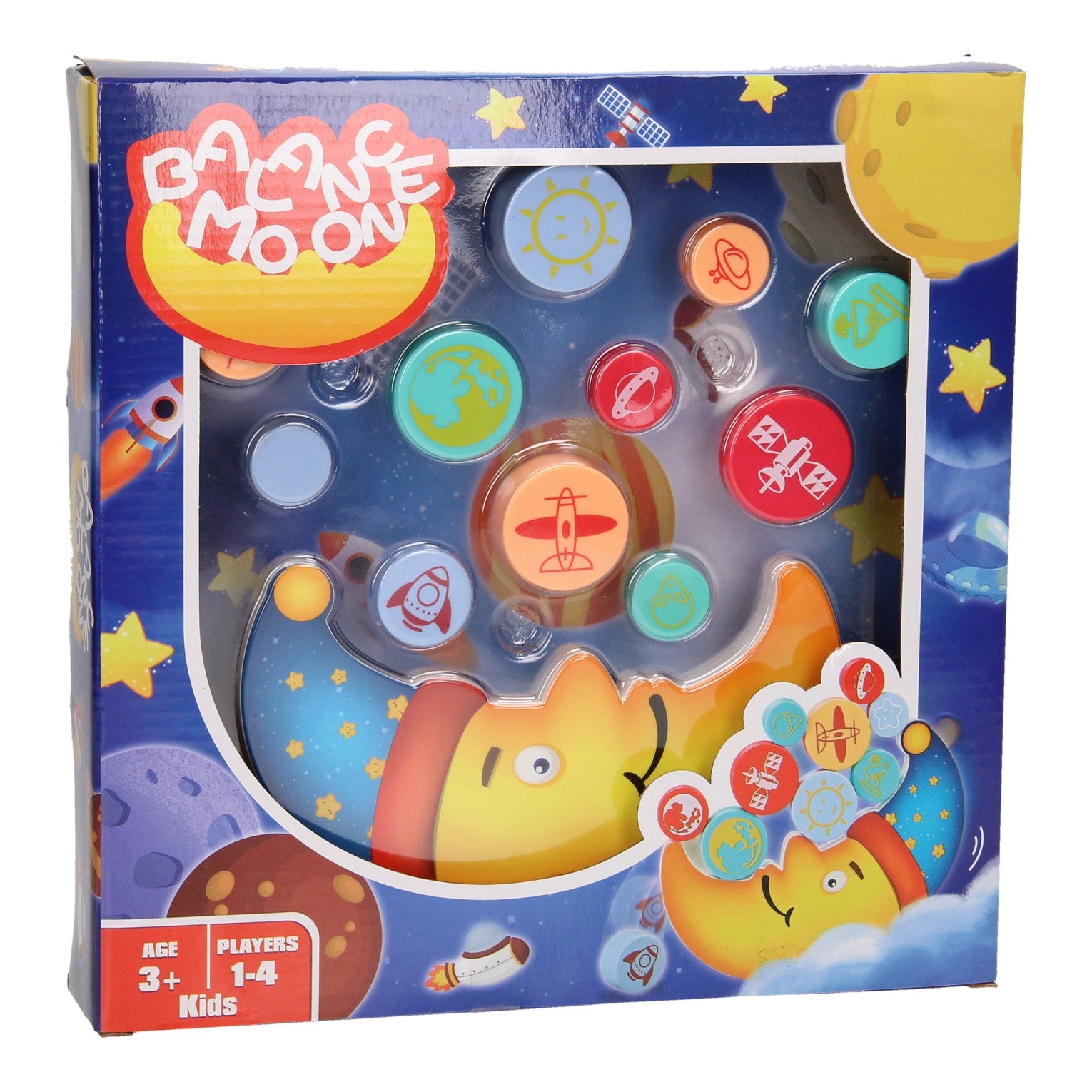 Stapel balansspel maan