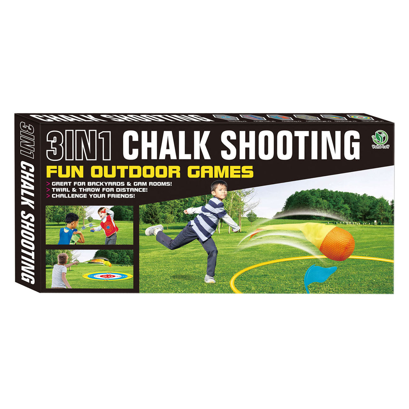 Buitenspellenactiviteiten 3in1