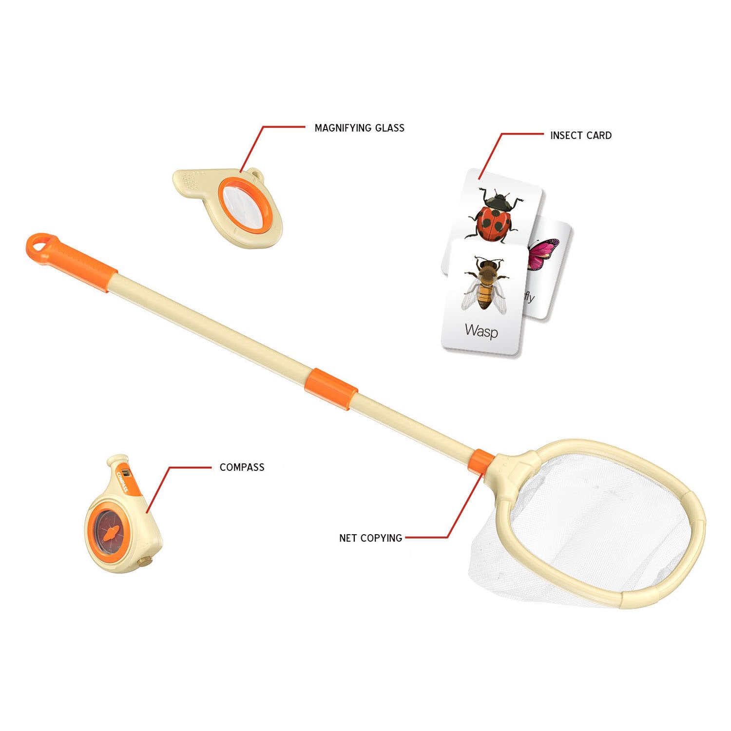 Lobbes speelgoed bv insecten vangset outdoor explorer