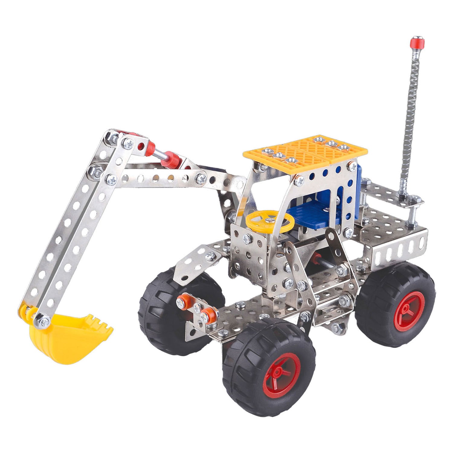 Metalen constructieset graafmachine