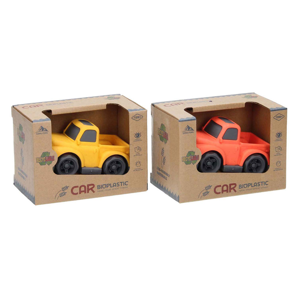 Lobbes bio-plastic auto met laadbak