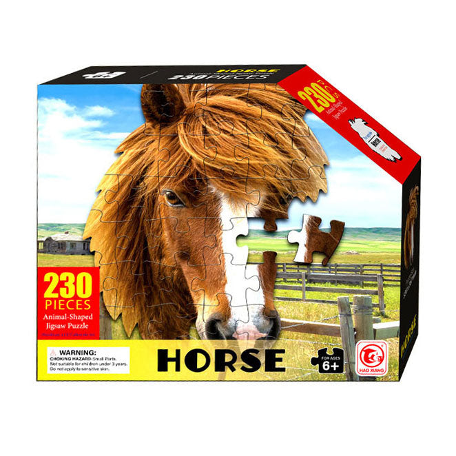 Shape puzzel paard, 320st.