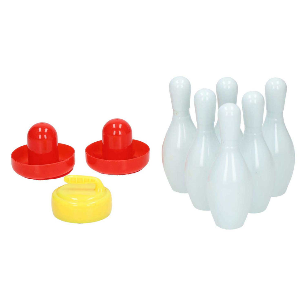 Lobbes airbowling- en curlingset