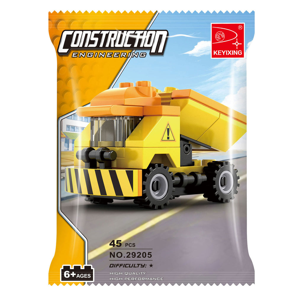 Bouwset constructie kiepwagen - 45dlg.