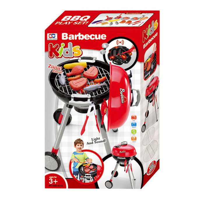 Kinder barbecue met licht en geluid