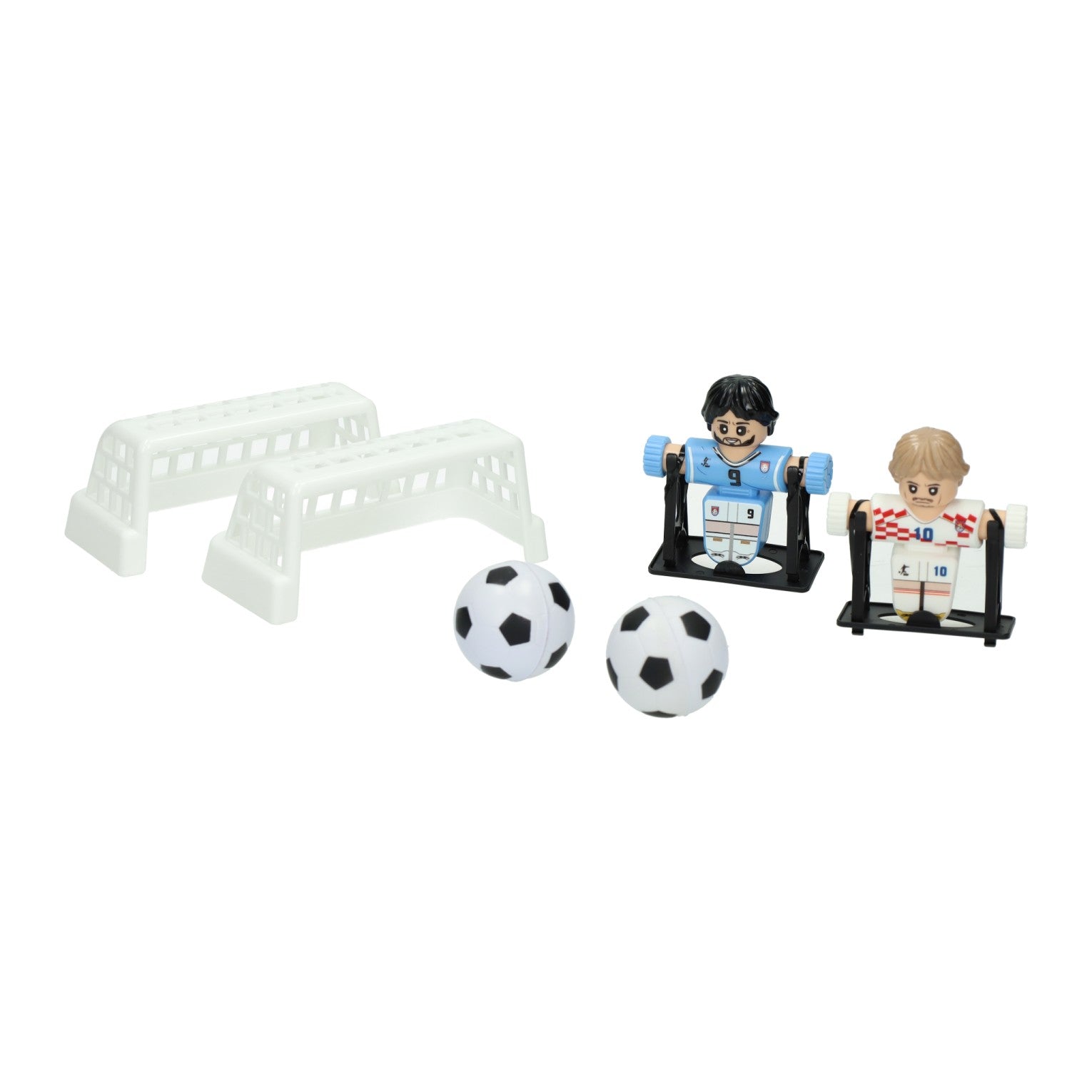 Voetbalspel voor twee spelers