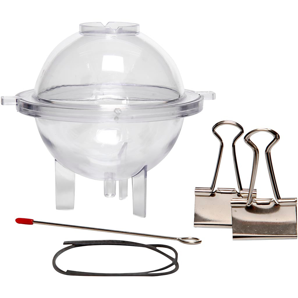 Creatief bedrijf kaarsen gietvorm kogel