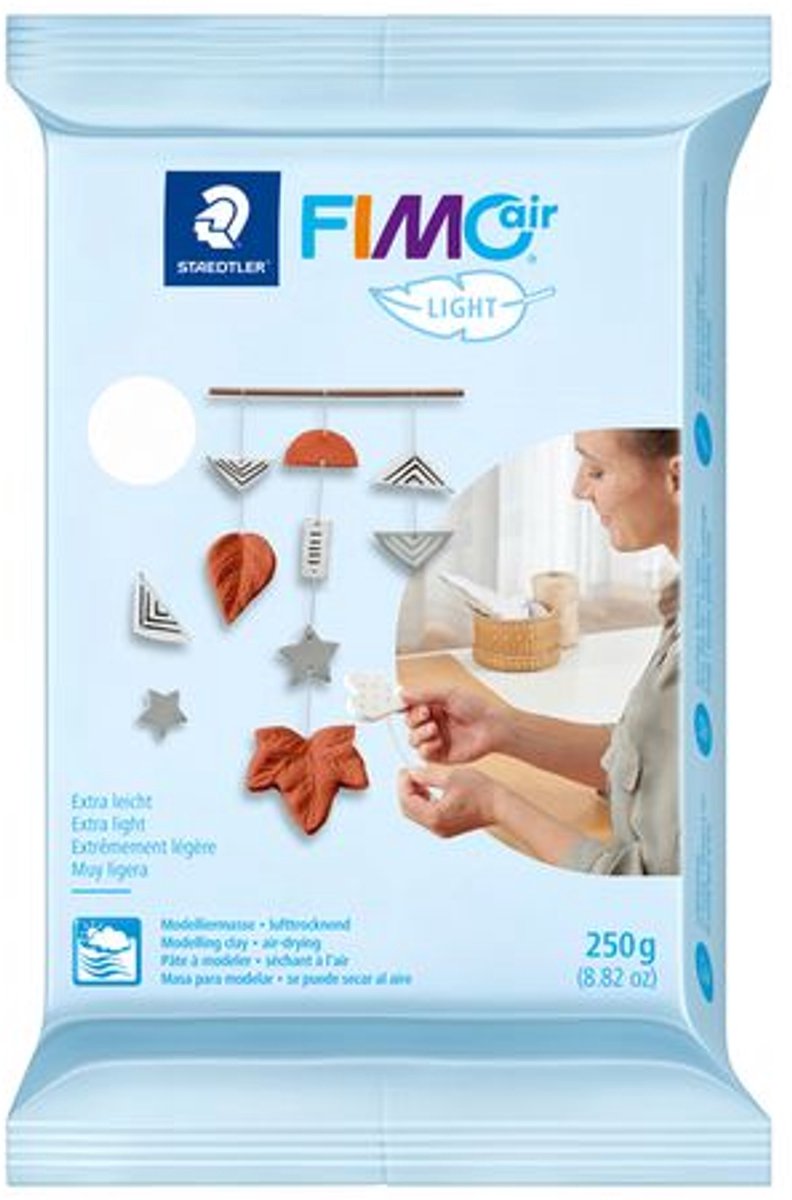 Fimo air light luchtdrogende boetseerklei - 250 g - wit