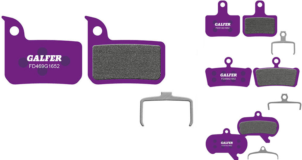 Galfer bike e-bike disc pads for sram avid | sram hrd, red 22, force, rival, level tlm ultimate (-2018)