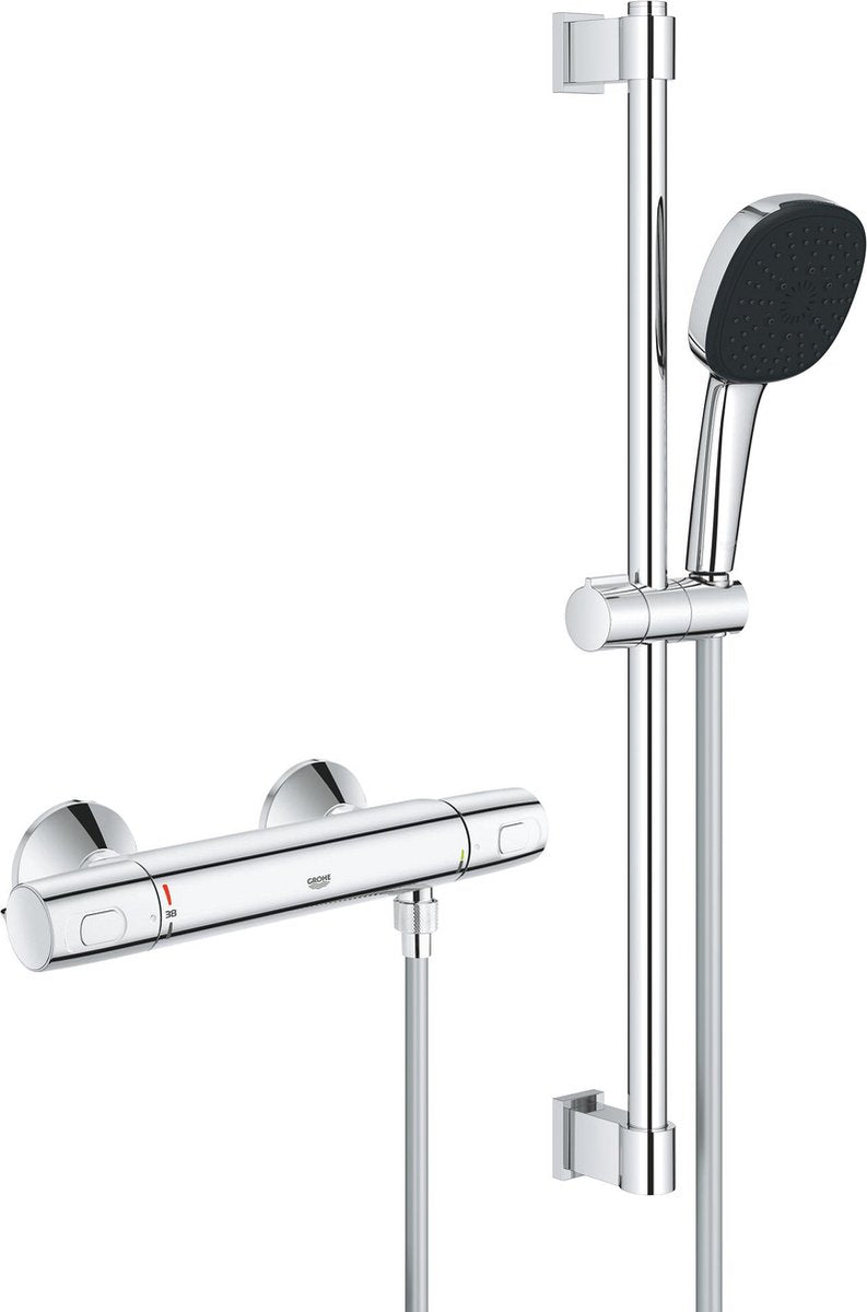 Grohe precision trend doucheset - waterbesparend - chroom