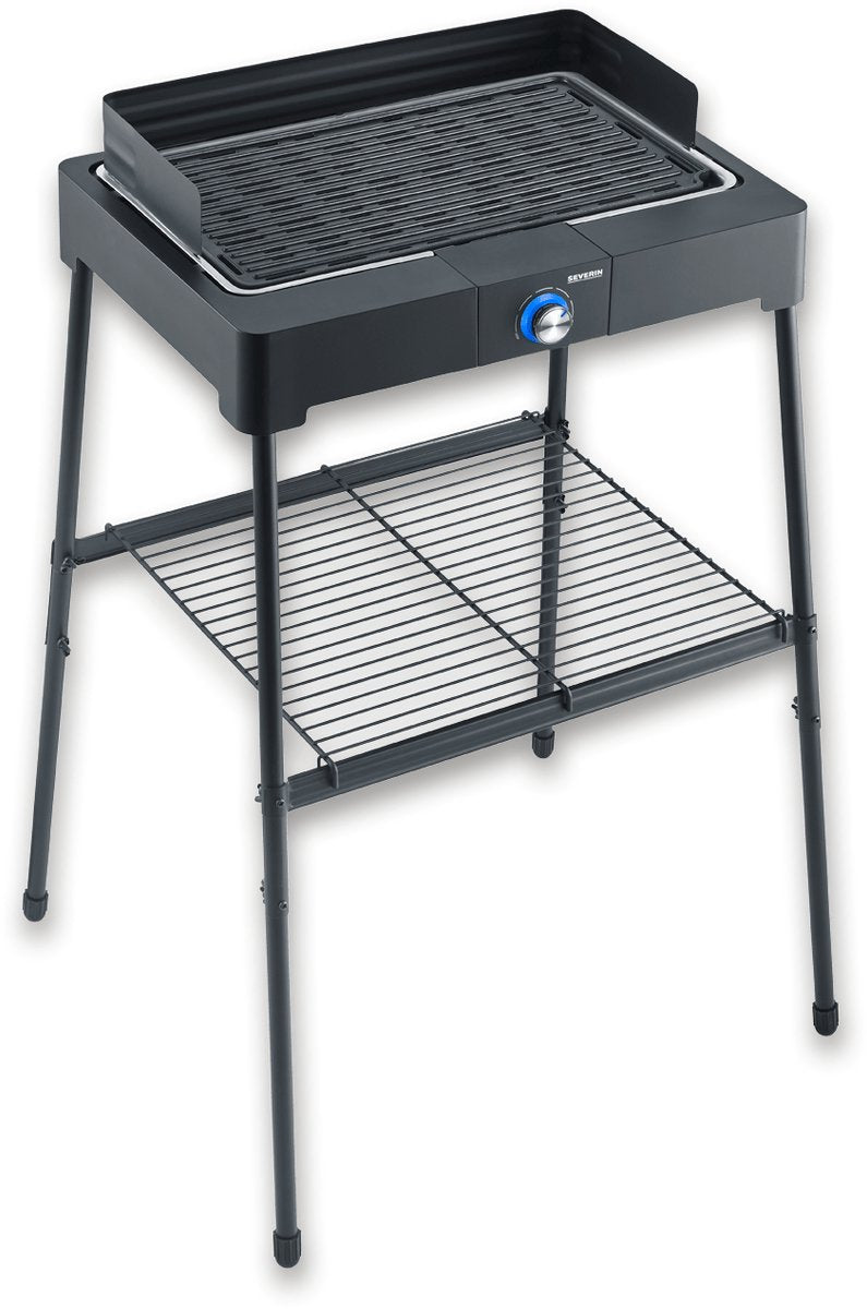 Severin pg8568 staande grill zwart