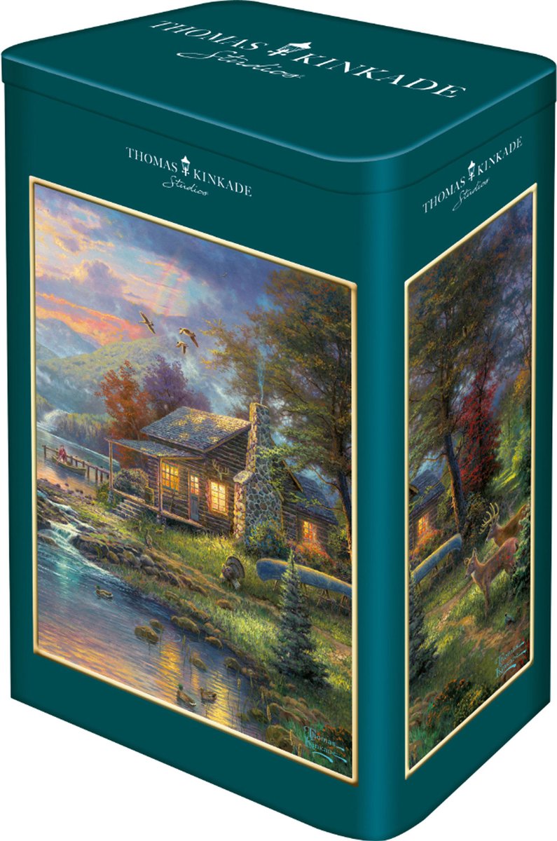 Schmidt - legpuzzel - nature' paradise - thomas kinkade - 500 stukjes - kinderen - vanaf 10 jaar