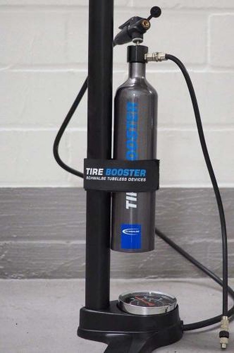 Schwalbe - bandenversterker tubeless fietspomp inclusief montageriem
