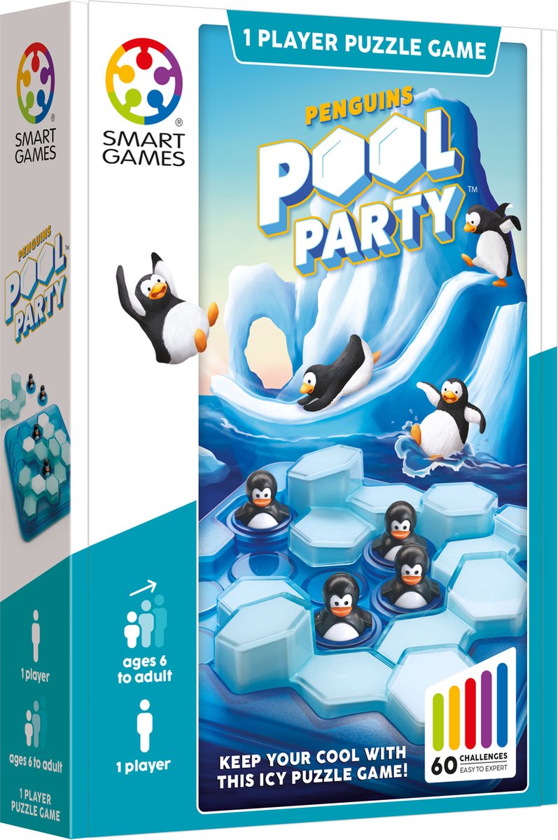 Smartgames pinguïns poolparty - denkspel
