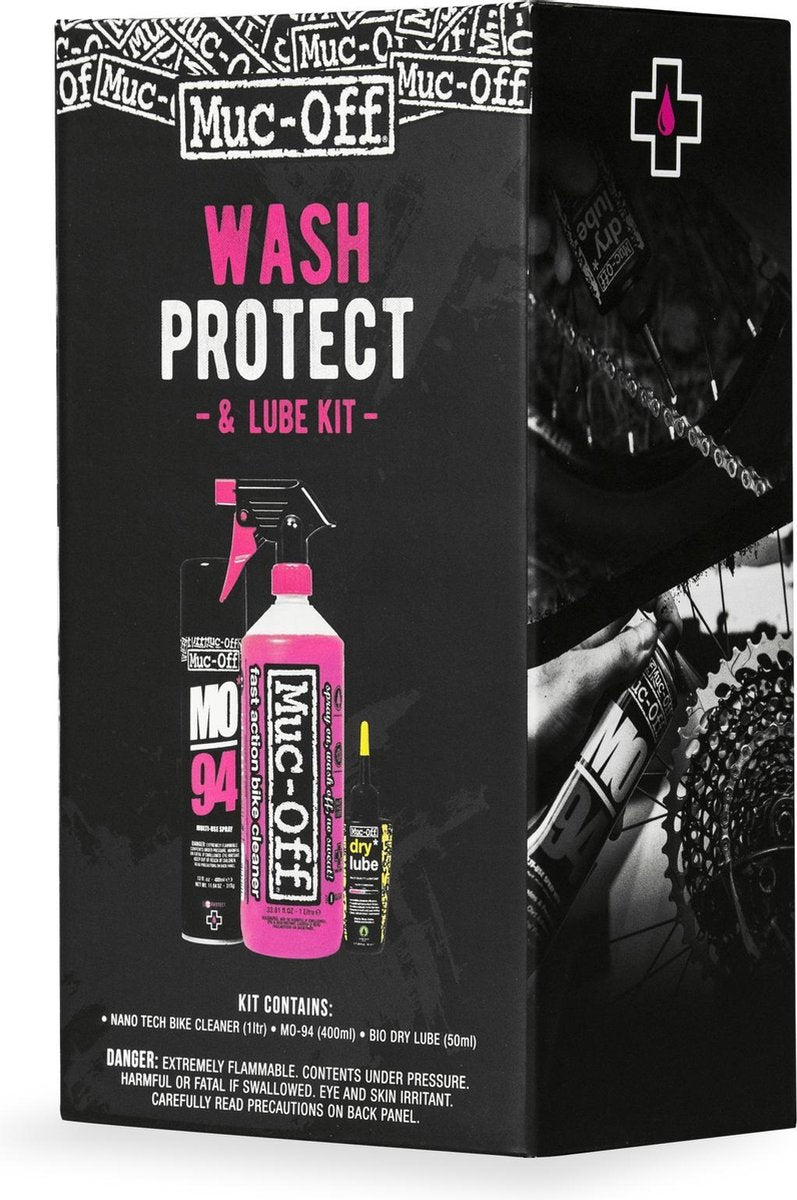 Muc-off wash protect lube kit (dry lube version)