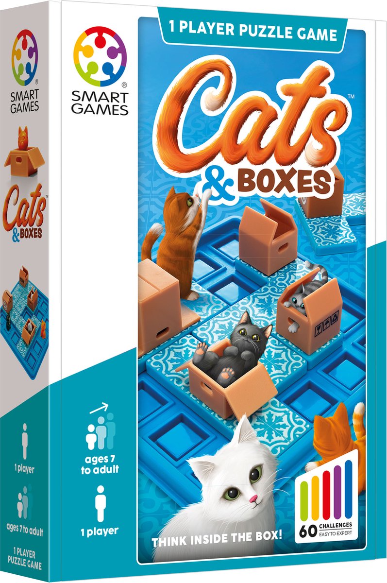 Smartgames slimme spellen katten en dozen - denkspel