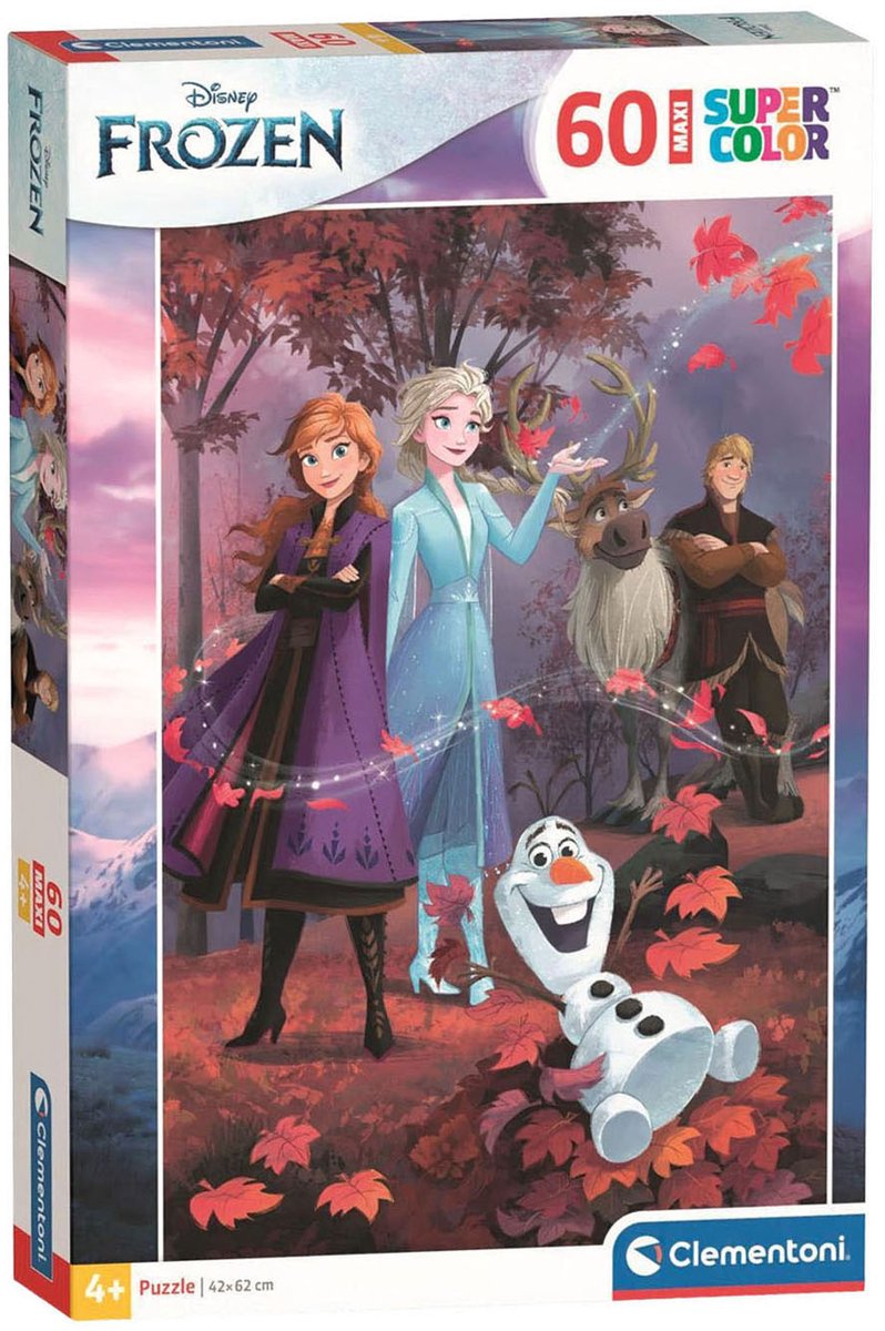 Clementoni maxi legpuzzel disney frozen 2 - 60st.