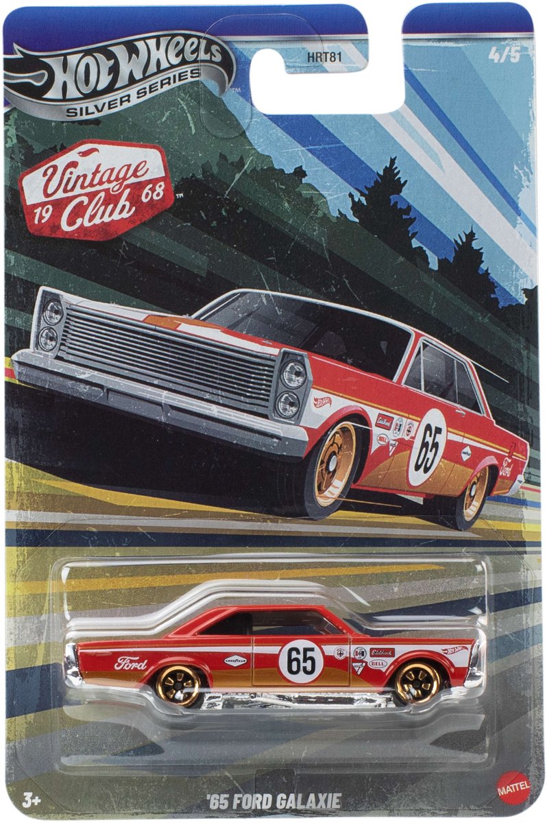 Hot wheels jky29 vintage club 1968 - '65 ford galaxie