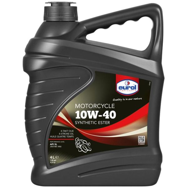 Huile 4 litres 10W-40 Eurol Semi-synthétique