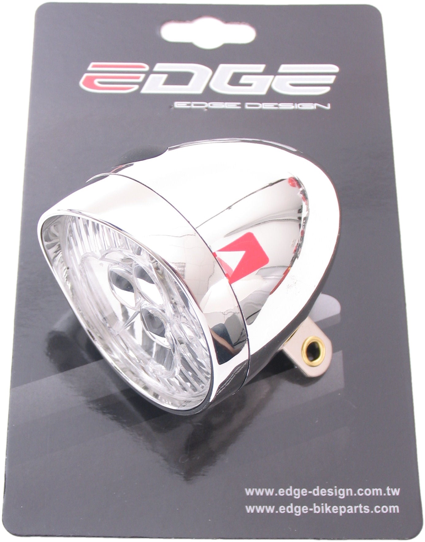 Edge Koplamp Retro 3 led aan uit incl. chroom chroom