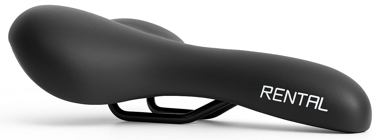 Selle de vélo Edge City Rental - noir (sur carte)