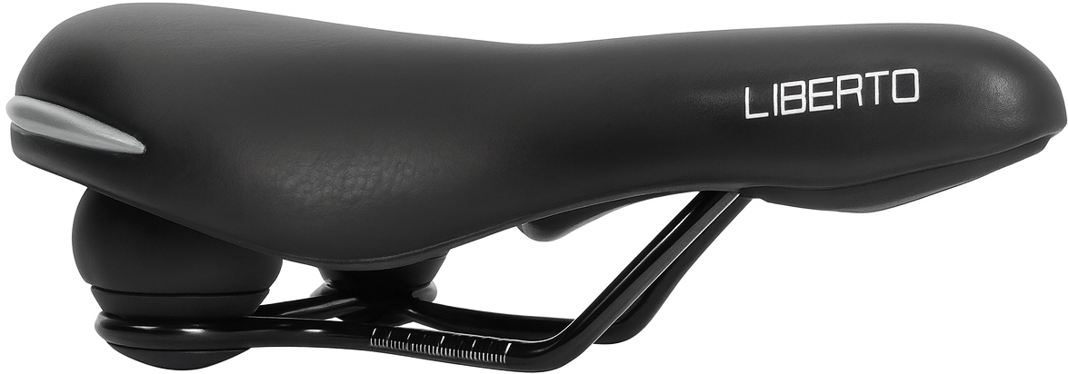 Edge Fietszadel Liberto zwart (werkplaatsverpakking)