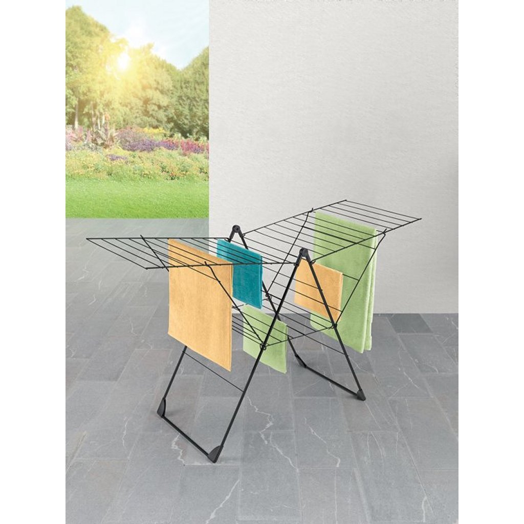 Tomado vento droogrek 110x177x63 cm 30 m zwart