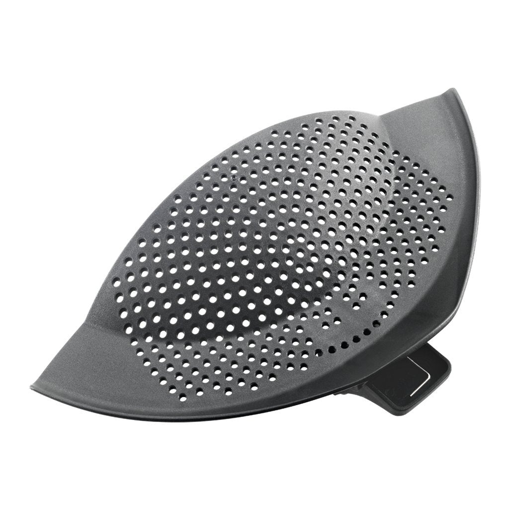 Metaltex afgiethulp 14,5x27,5x9 cm zwart