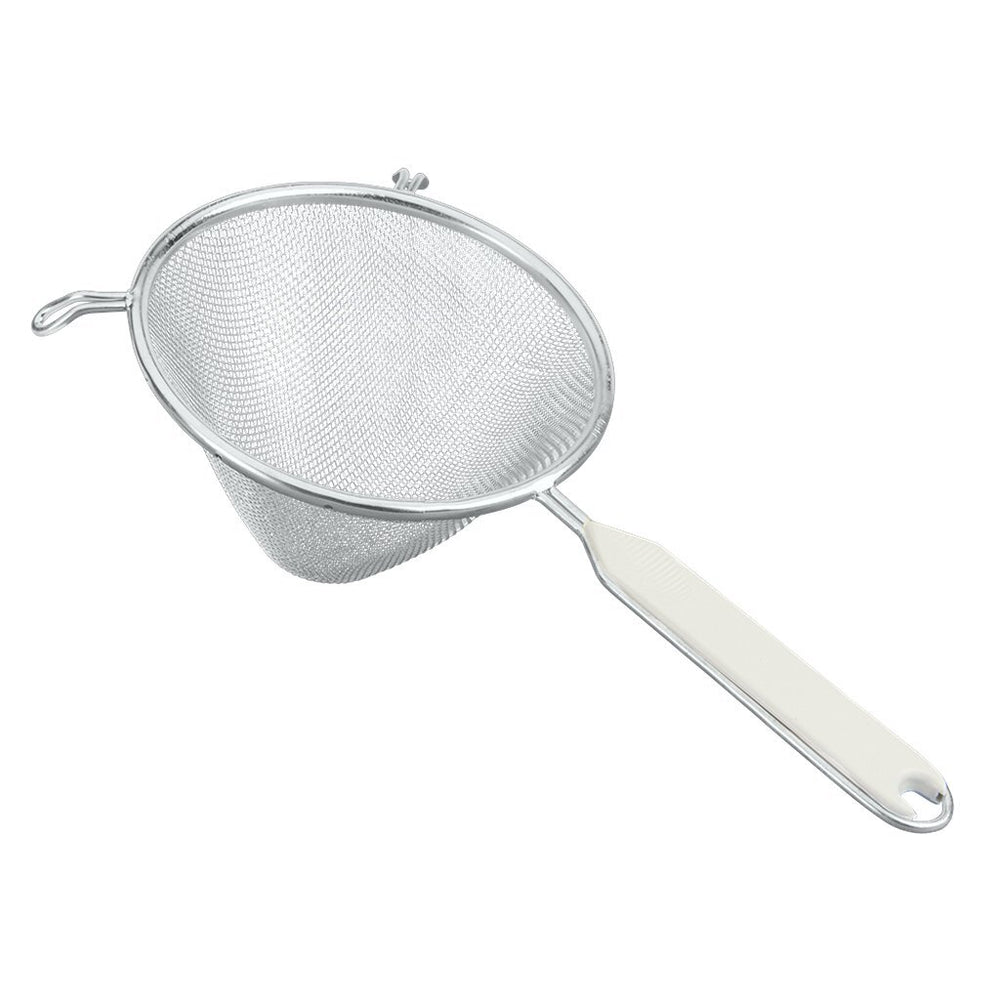 Metaltex chinese zeef 16 cm midden geweven vertind