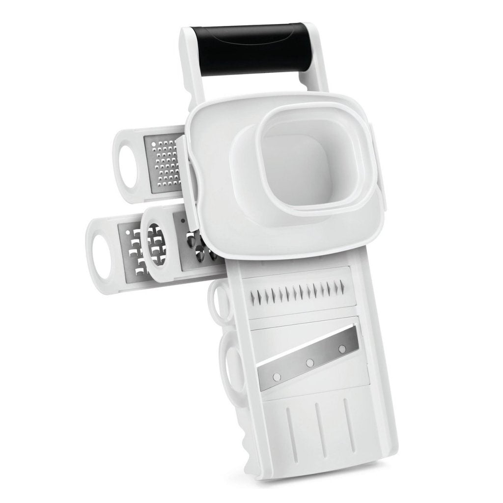 Metaltex profi mandolino 5in1 rasp wit