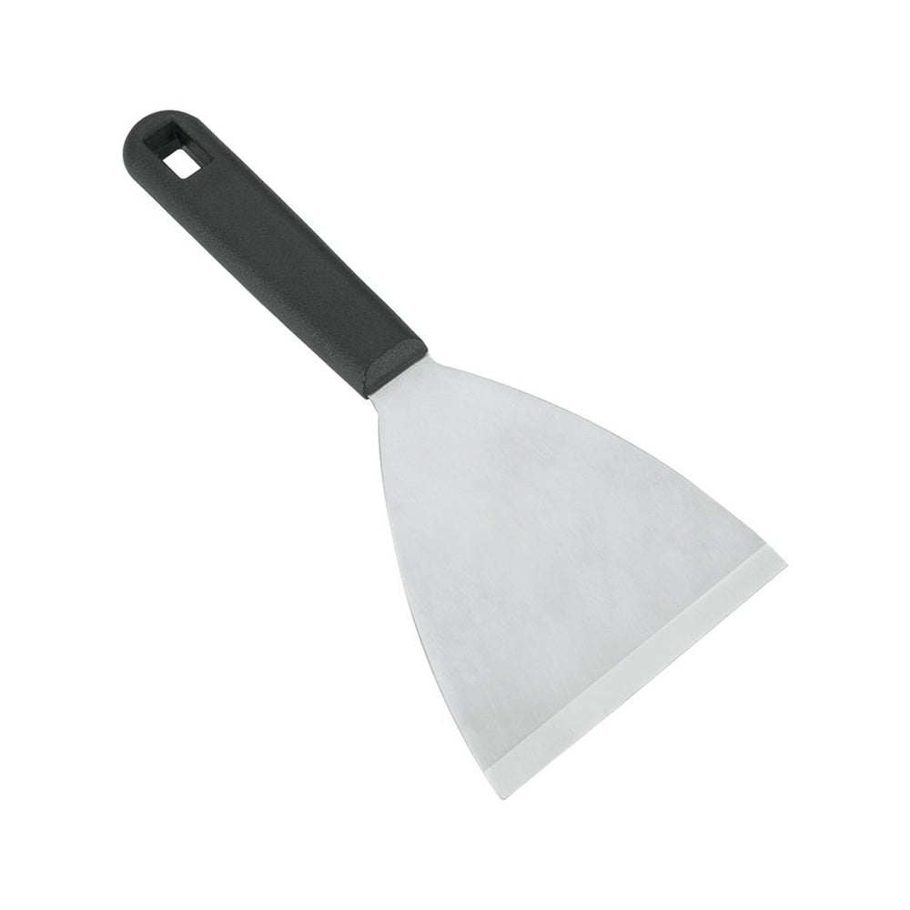 Metaltex plancha barbecue spatel 23.8x10 cm zwart rvs