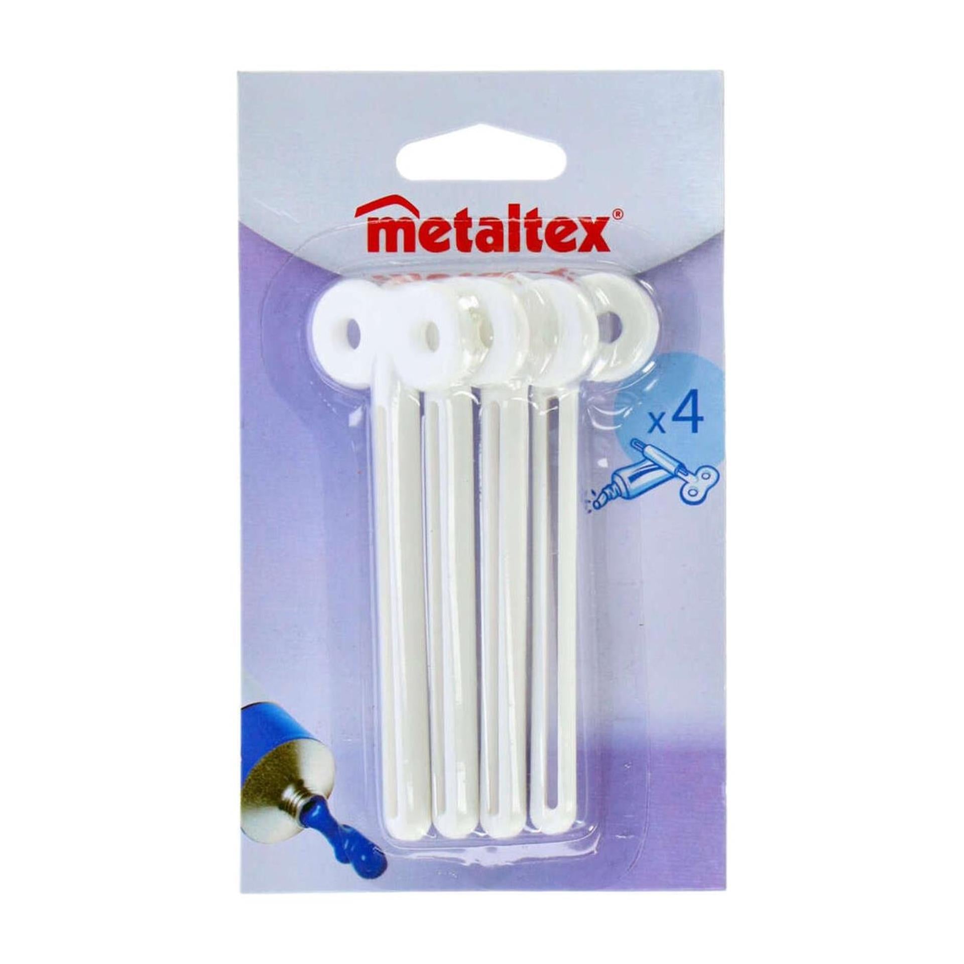 Metaltex kokersleuteltjes 4 stuks