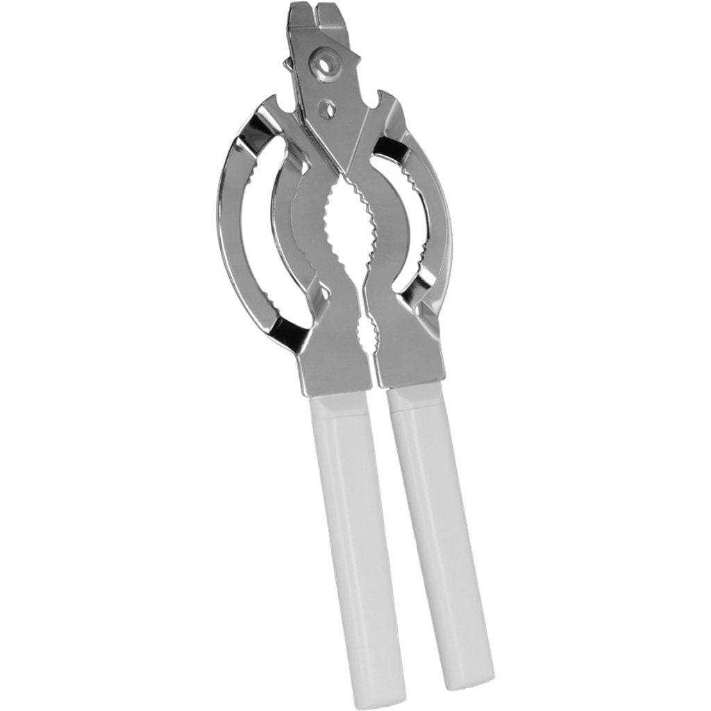 Metaltex blikopener 22,5x9 cm wit zilver