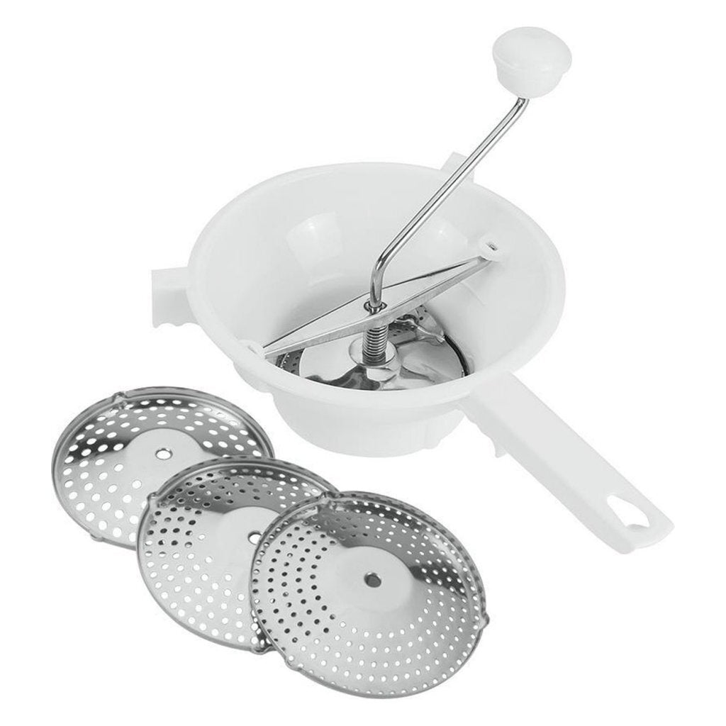 Metaltex passeerzeef 20 cm rvs wit