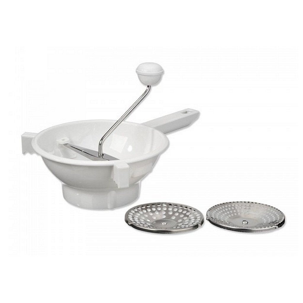 Basis Le Chef Passeerzeef + 2 RVS Schijven Wit