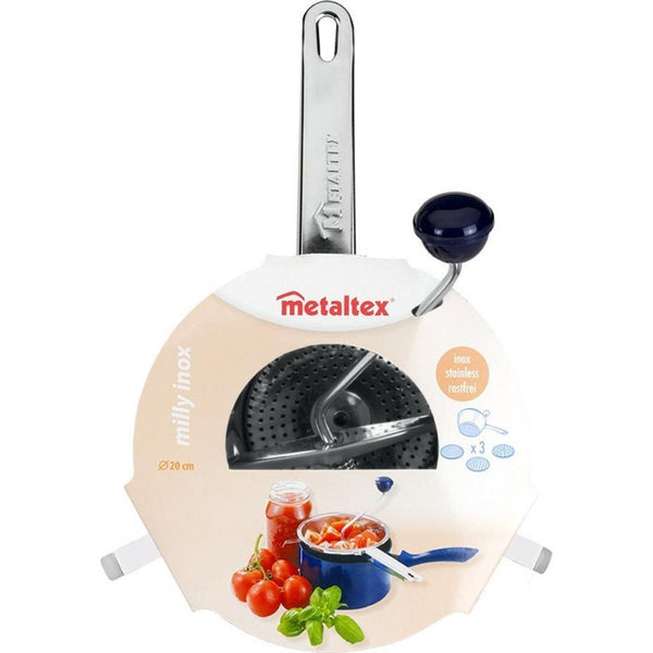 Metaltex groentezeef rvs 20cm