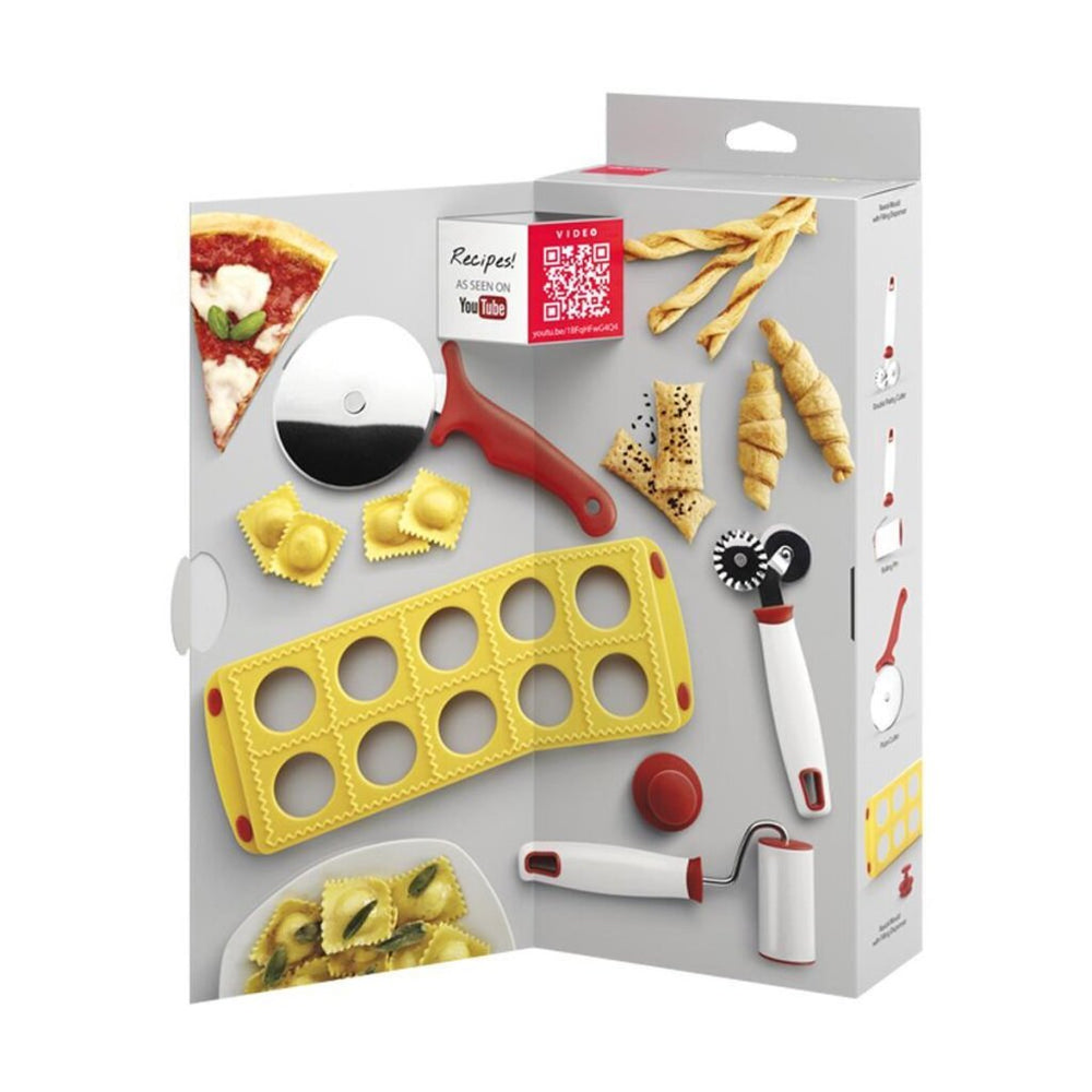 Metaltex deko foodlijnset voor pasta en pizza