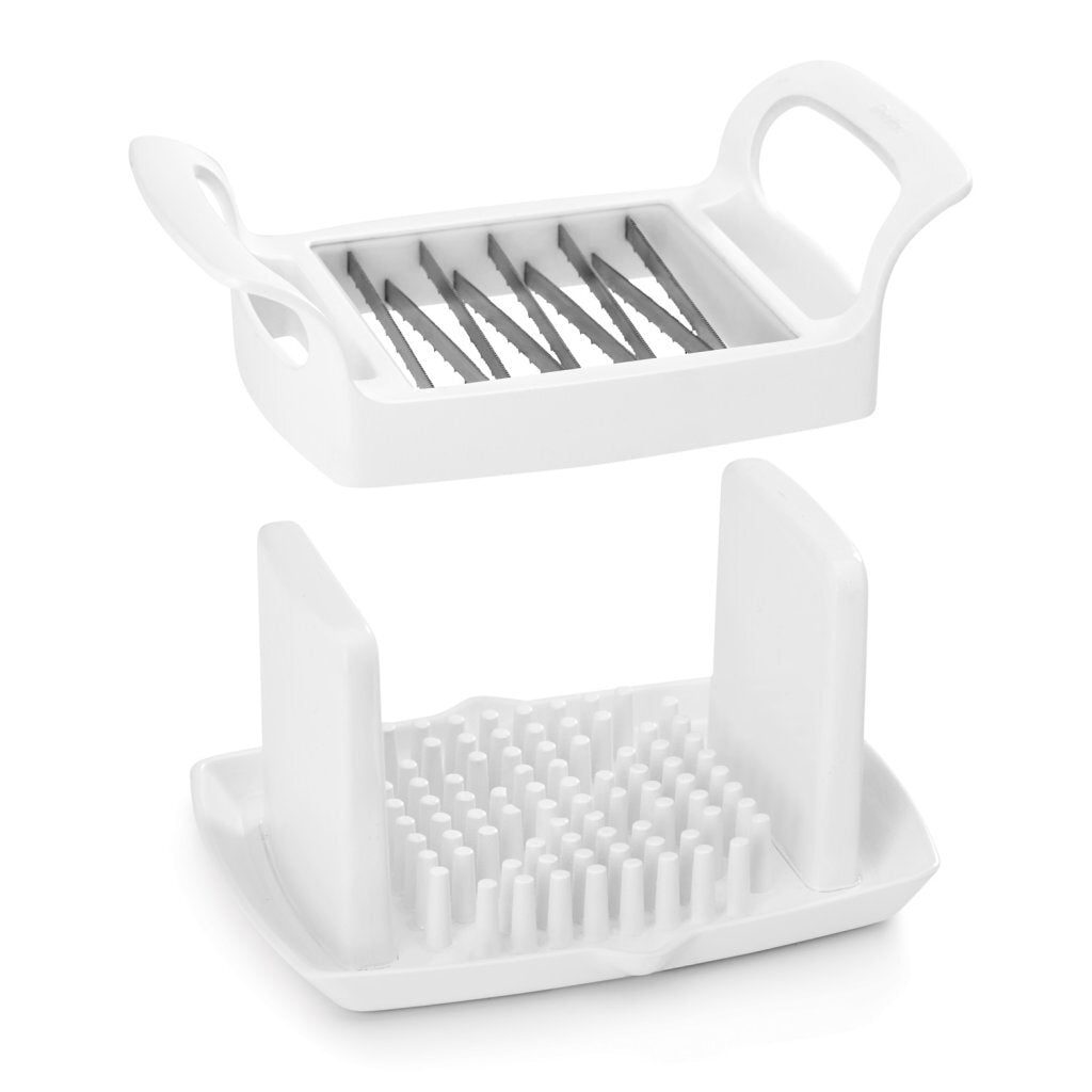 Metaltex keukenhulpjes slicy wit roestvrij staal