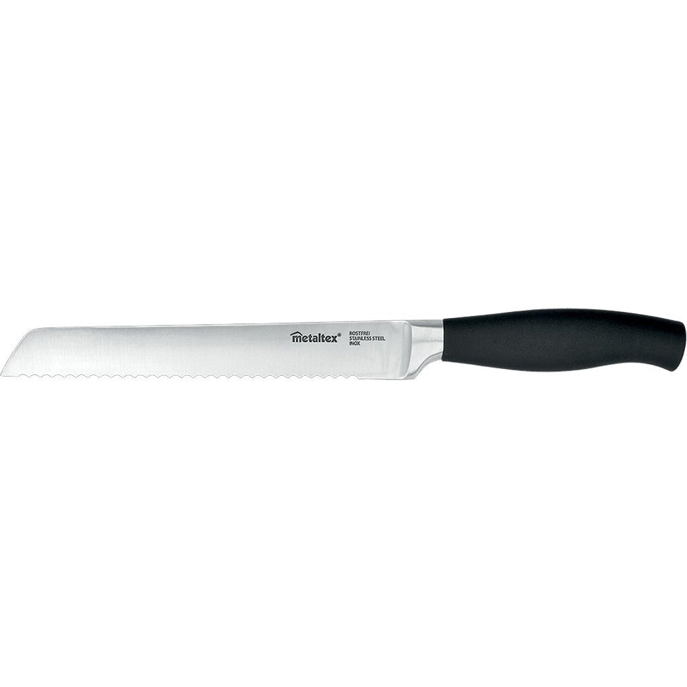 Metaltex comfort broodmes 33 cm zwart RVS