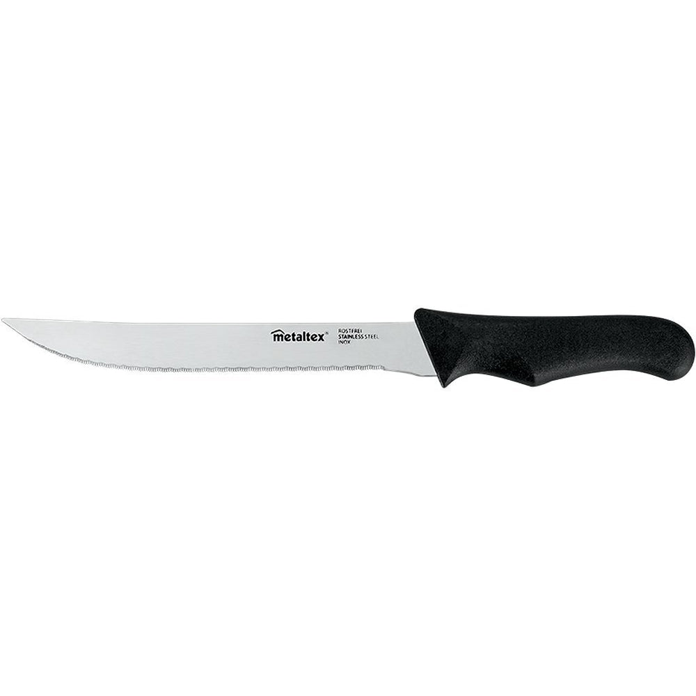 Metaltex line fileermes 31 cm zwart RVS