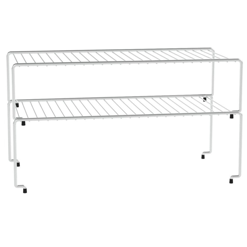 Metaltex sky ruimtewinner 2 etages 47x23x26 ​​cm zilver
