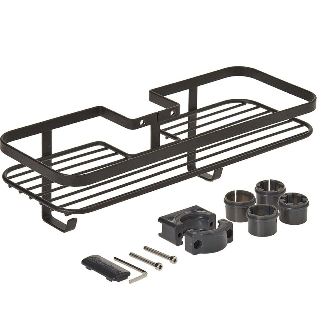 Metaltex doucherek 29x11x9 cm mat zwart