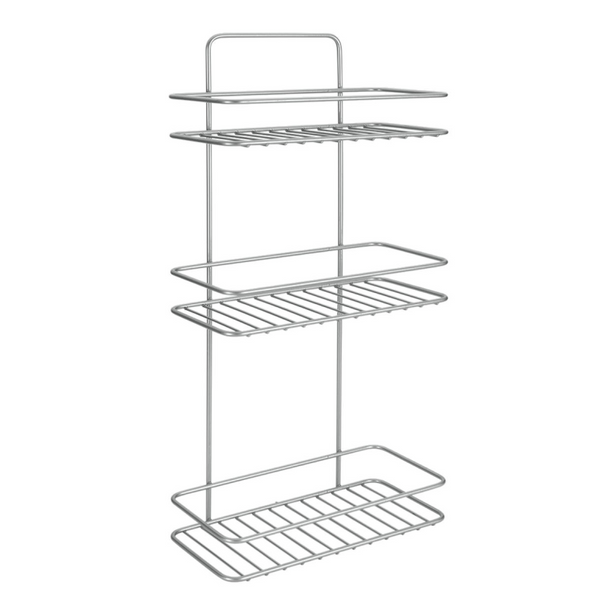 Metaltex reflex badkamerrek 3 etages rechte wand