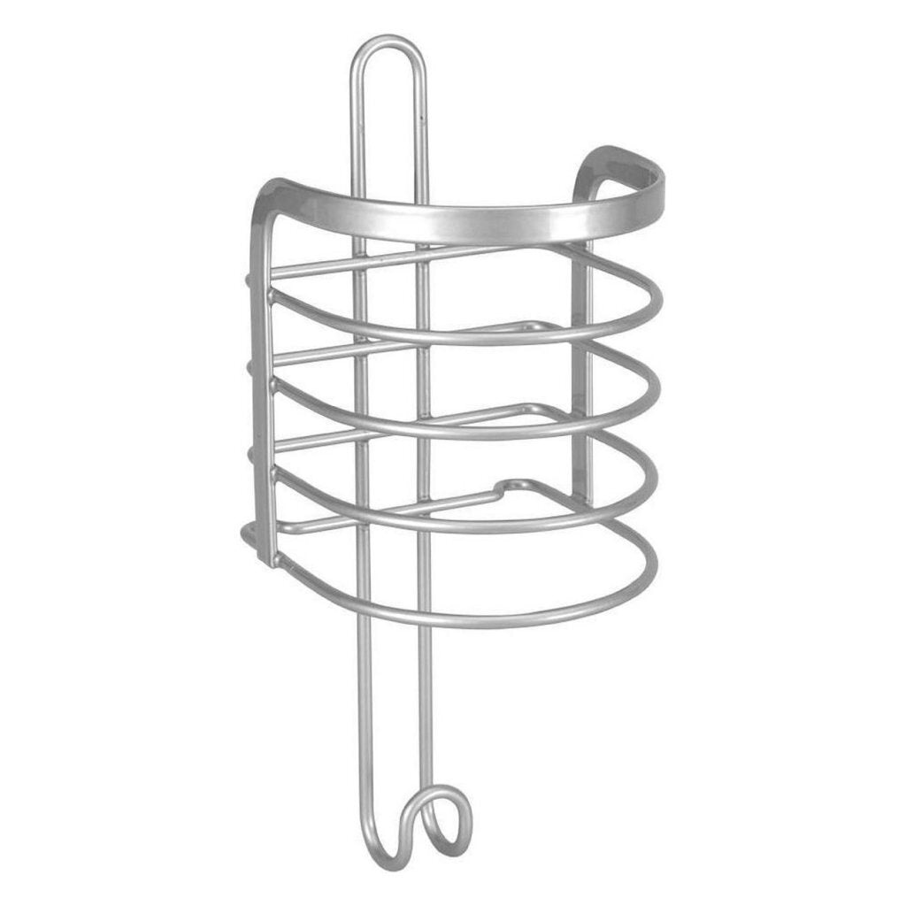 Metaltex viva verborgenhouder 10x10x25 cm zilver