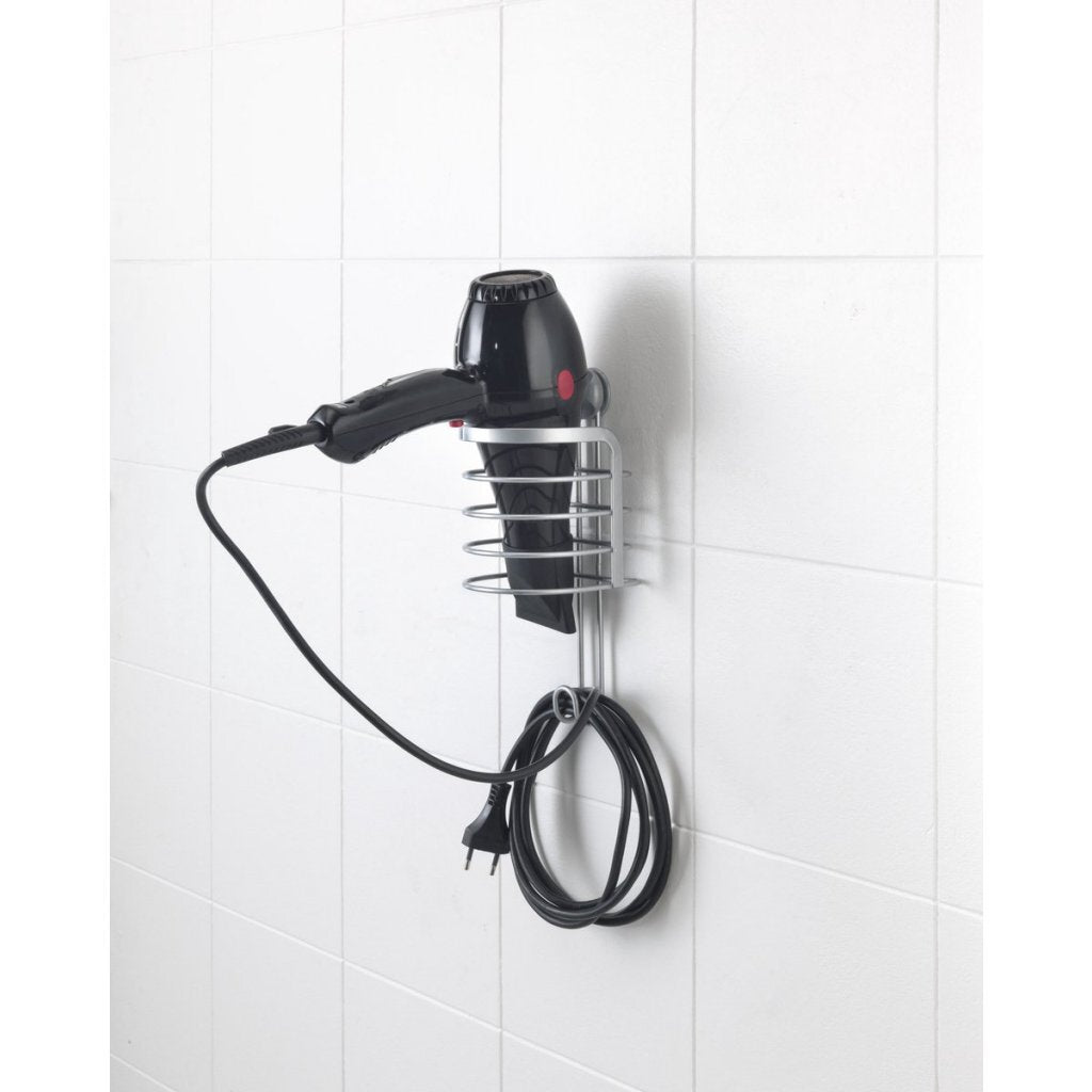 Metaltex viva verborgenhouder 10x10x25 cm zilver