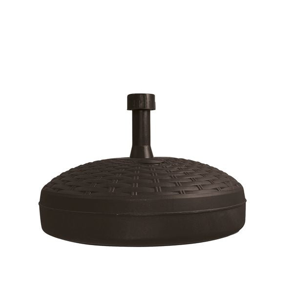 Basisparasol standaard rotan antraciet